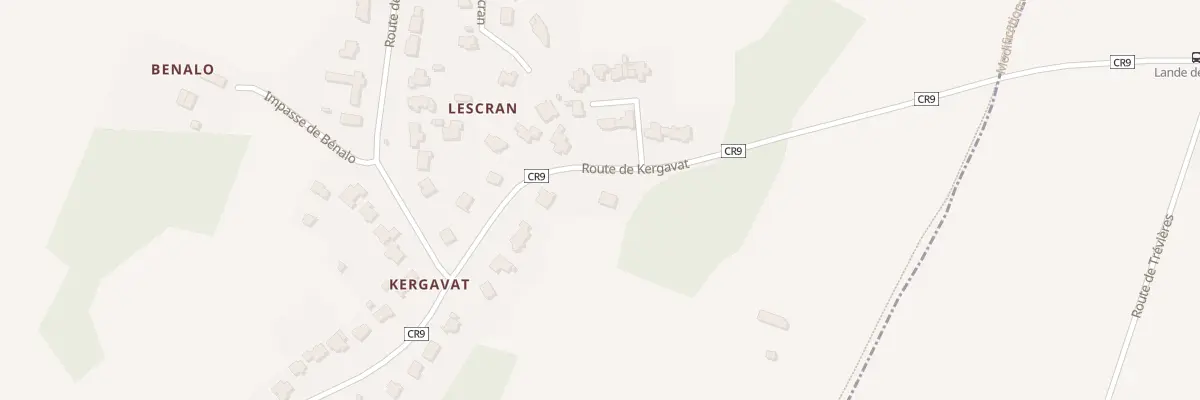 Plan du 5715 Kergavat à Ploeren