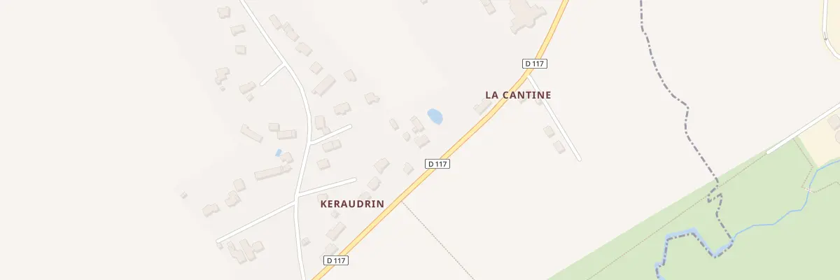Plan du 5105F La Cantine à Plumelin