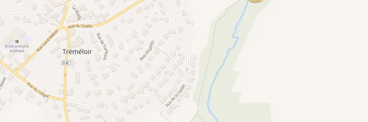 Plan du 35 Rue de la Vallée à Pordic