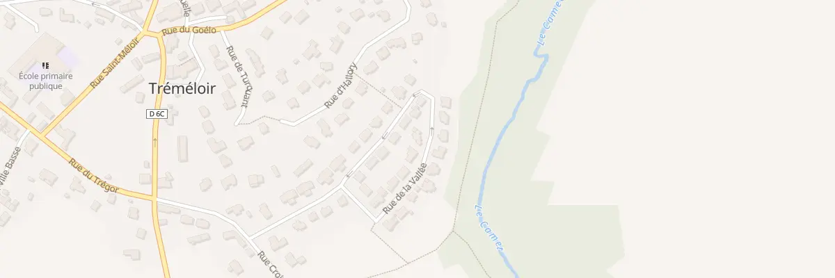 Plan du 33 Rue de la Vallée à Pordic