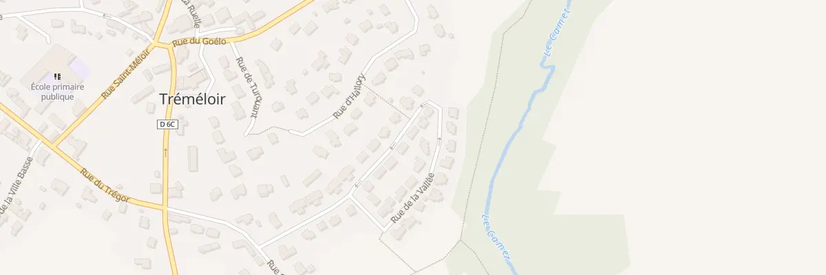 Plan du 39 Rue de la Vallée à Pordic