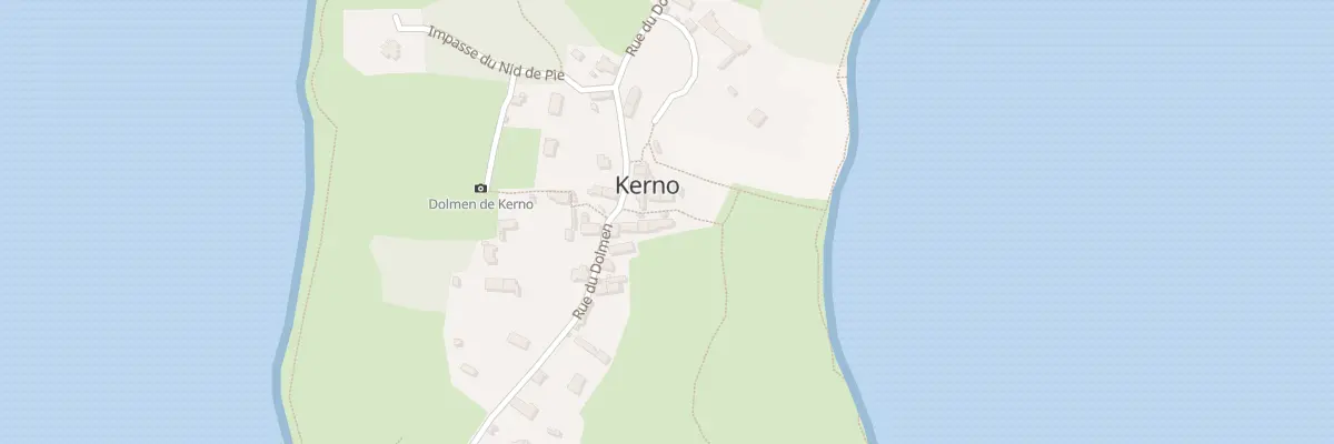 Plan du 5517 Kerno à Île-aux-Moines