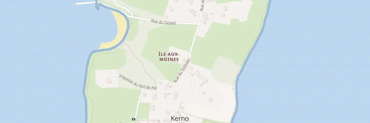 Plan du 5501 Kerno à Île-aux-Moines