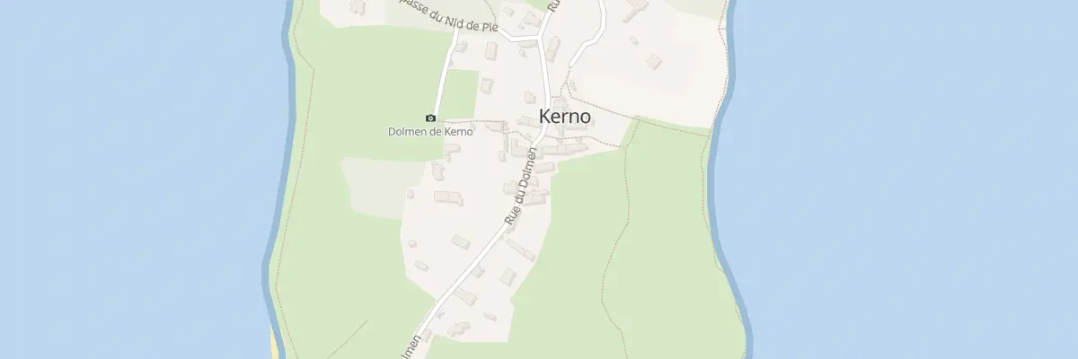 Plan du 6017 Kerno à Île-aux-Moines