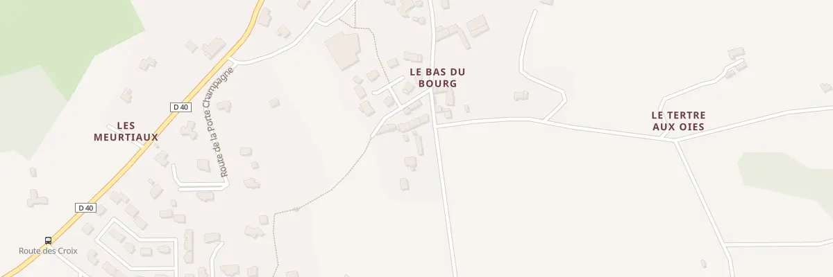 Plan du 10 Rte du Pont Jacquelot à Plaine-Haute