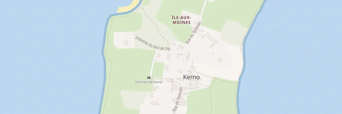 Plan du 5909 Kerno à Île-aux-Moines