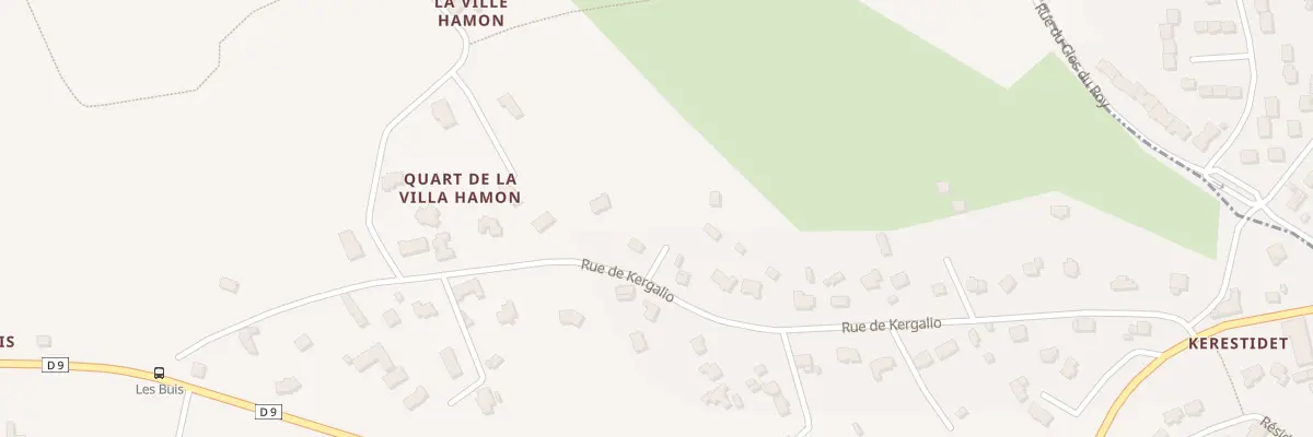 Plan du 32 Rue de Kergalio à Plourhan