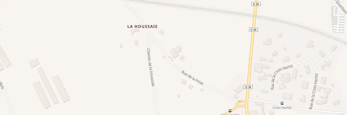 Plan du 6 Rue de la Prise à La Méaugon