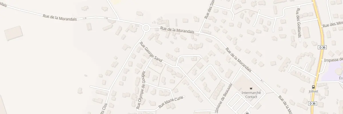 Plan du 8 Rue George Sand à Trémuson