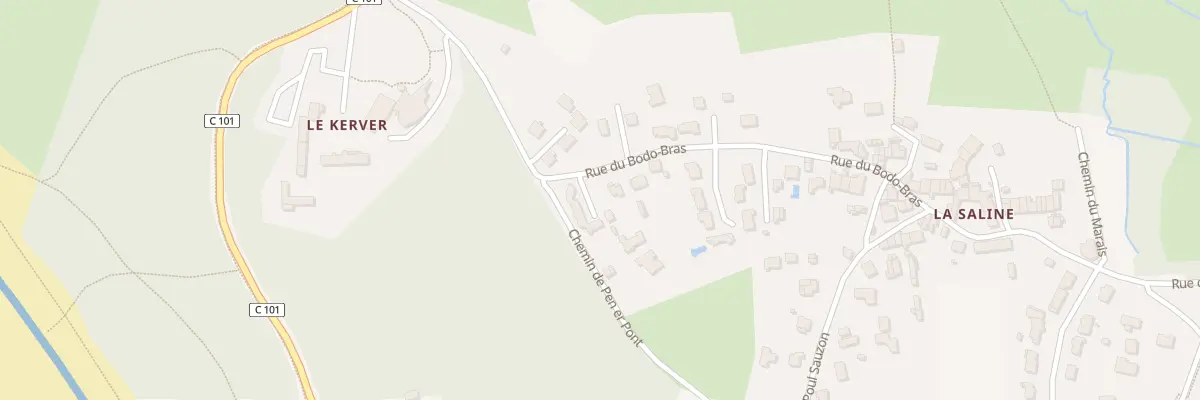 Plan du 21 Rue Bodo Braz à Saint-Gildas-de-Rhuys