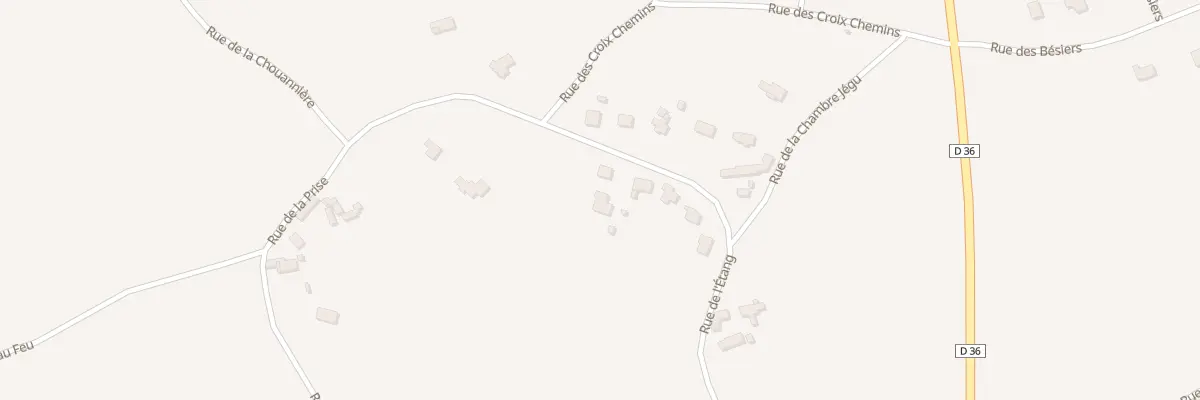 Plan du 19 Rue de l’Etang à La Méaugon