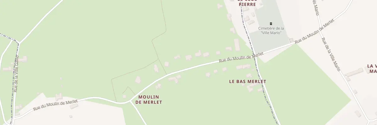 Plan du 12 Moulin de Merlet à Plourhan