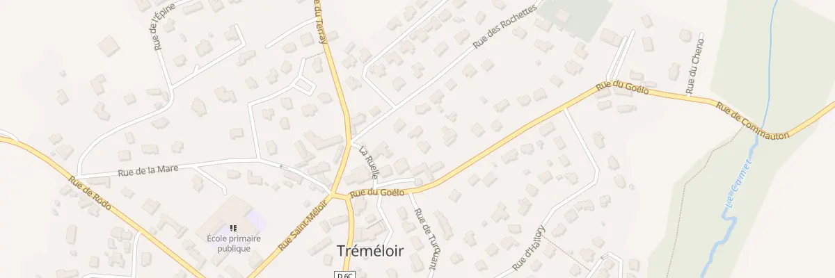 Plan du 17 Rue du Goëlo à Pordic