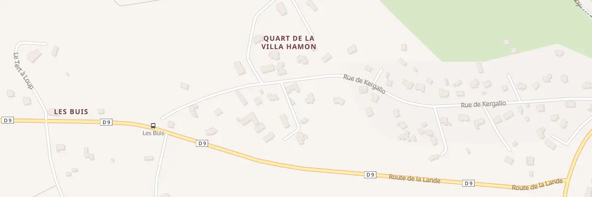 Plan du 39 Rue de Kergalio à Plourhan