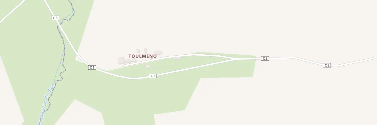 Plan du 1 Toulmeno à Moréac