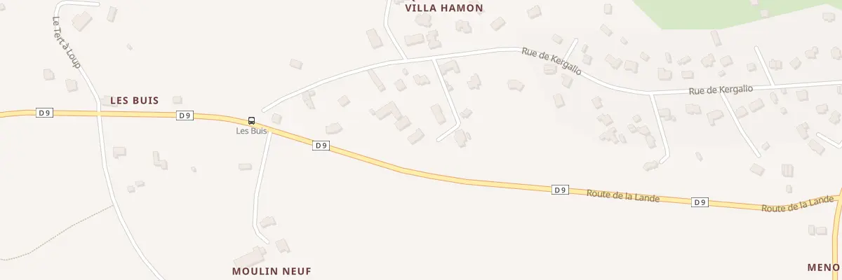 Plan du 49 Rue de Kergalio à Plourhan