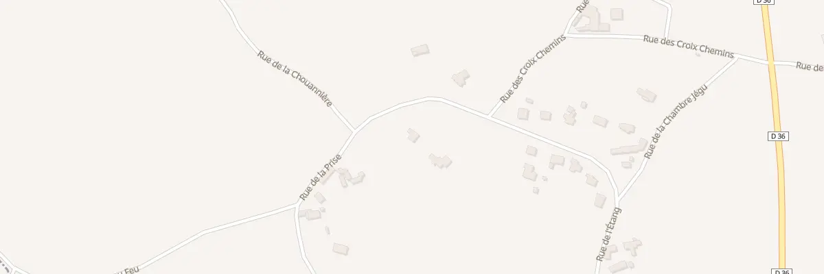 Plan du 34 Rue de la Prise à La Méaugon