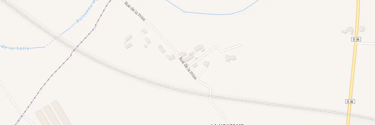 Plan du 14 Rue de la Prise à La Méaugon