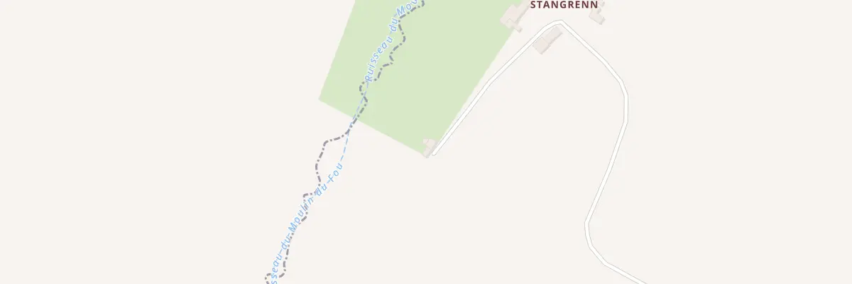 Plan du 2 Lande Stangren à Moréac