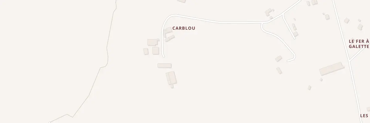 Plan du 5178 Carblou à Plaine-Haute