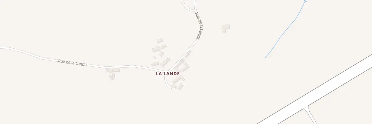 Plan du 21 Rue de la Lande à Pordic