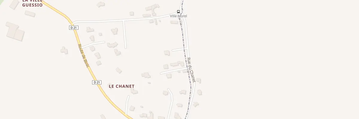 Plan du 23 Rue du Chanet à Plourhan