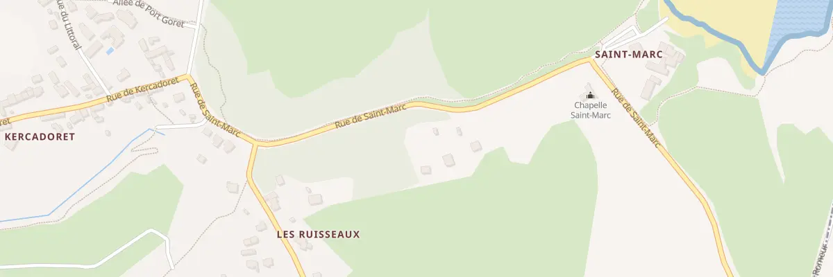 Plan du 8 Rue de Saint Marc à Tréveneuc