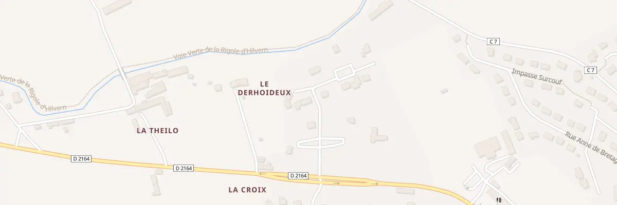 Plan du 13 La Chouette Cheveche à Saint-Caradec