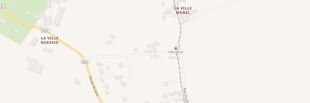 Plan du 17 Rue de la Ville Morel à Plourhan