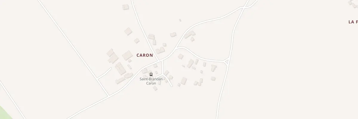 Plan du 16 Caron à Saint-Brandan