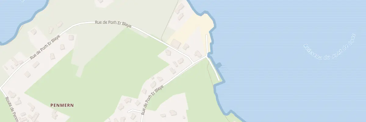 Plan du 32 Rue de Porh Er Bleye à Baden