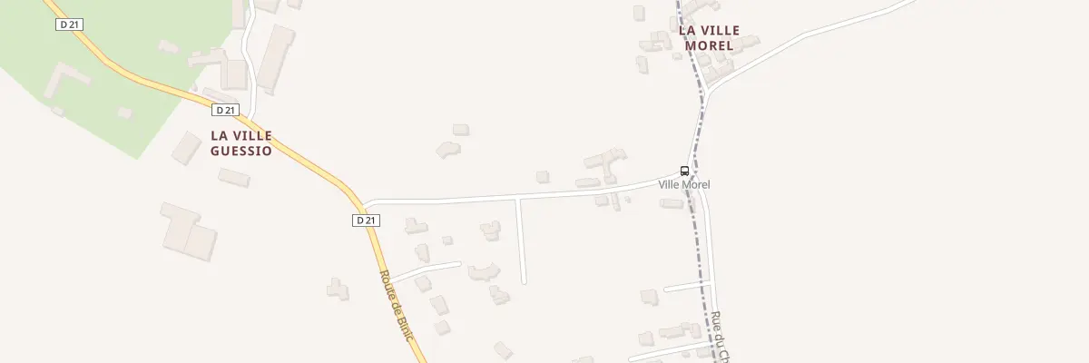 Plan du 11 Rue de la Ville Morel à Plourhan