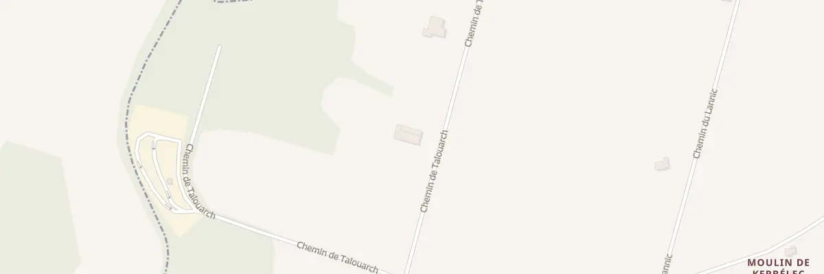 Plan du 1 Che de Talouach à Arradon