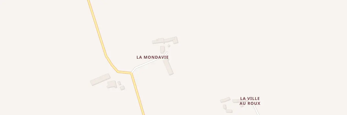 Plan du 3 Mondavi à Allineuc