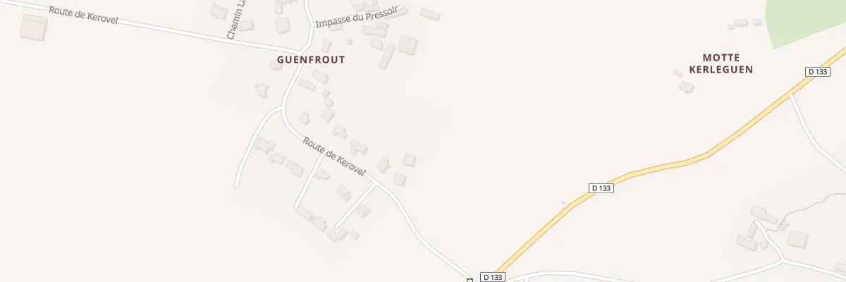Plan du 146 Rue de Guenfrout à Grand-Champ