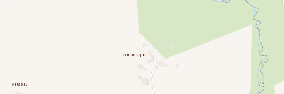 Plan du 5077 Kerbresque à Évellys