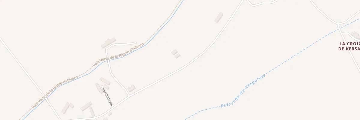 Plan du 4 Le Canqui à Saint-Caradec