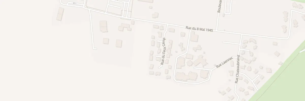 Plan du 14 Rue du Faux Camp à Grand-Champ