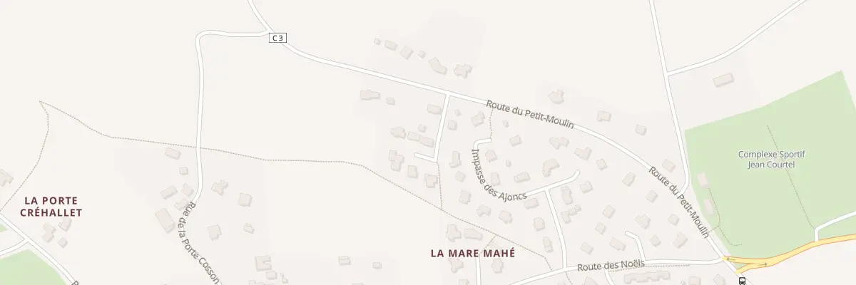 Plan du 1 Imp des Blés à Plaine-Haute