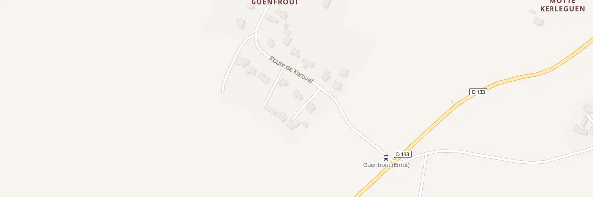 Plan du 175 Rue de Guenfrout à Grand-Champ