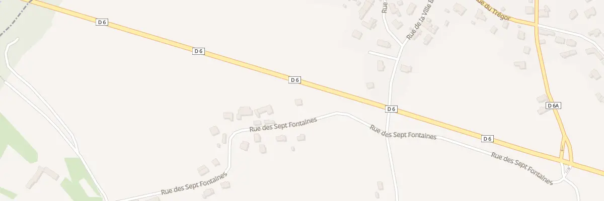 Plan du 2 Rue des 7 Fontaines à Pordic