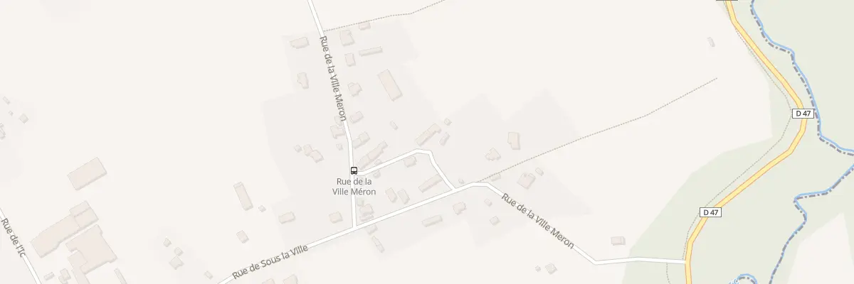 Plan du 7 Che de la Ville Méron à Lantic