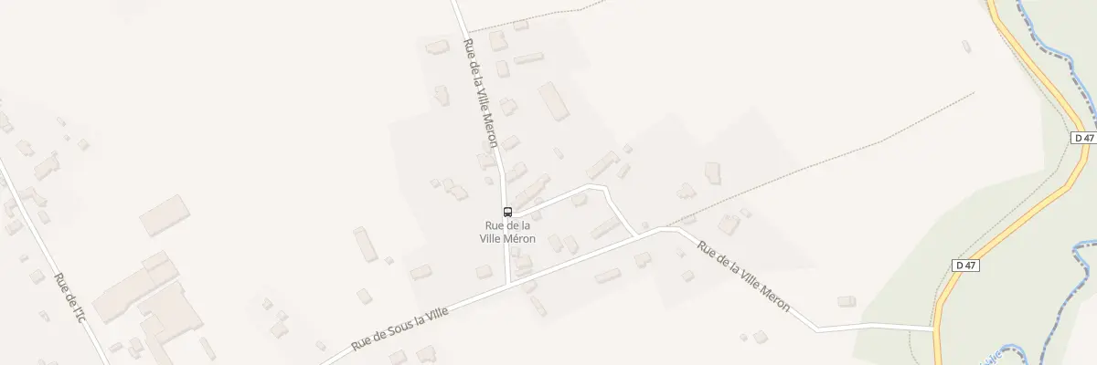 Plan du 3 Che de la Ville Méron à Lantic