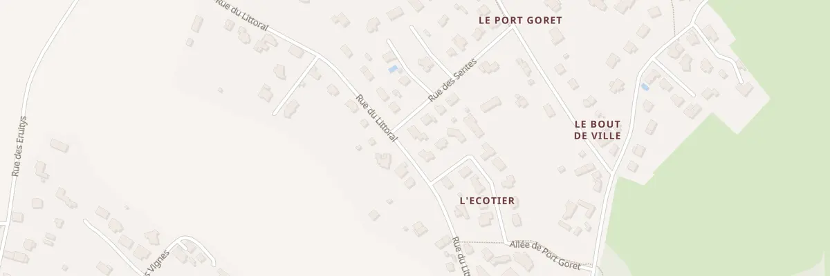 Plan du 2 Rue des Sentes à Tréveneuc