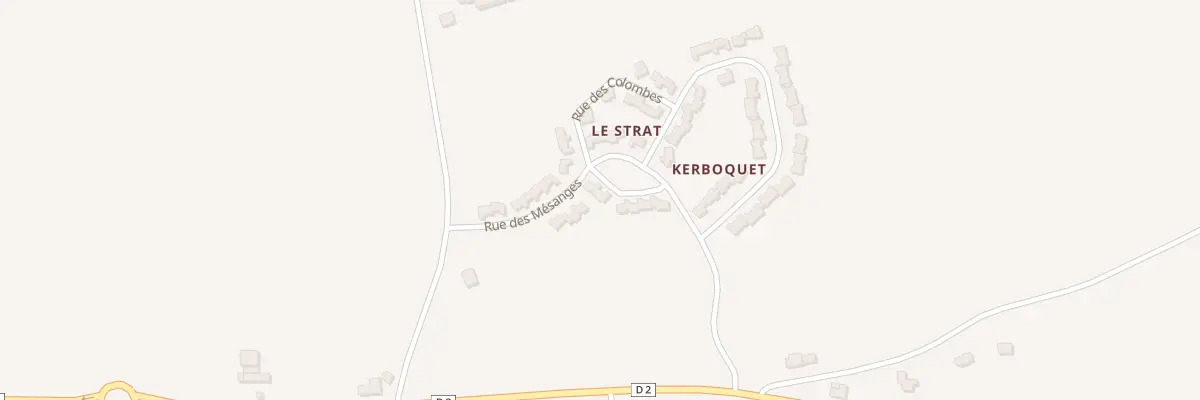 Plan du 4 Rue des Alouettes à Noyal-Pontivy
