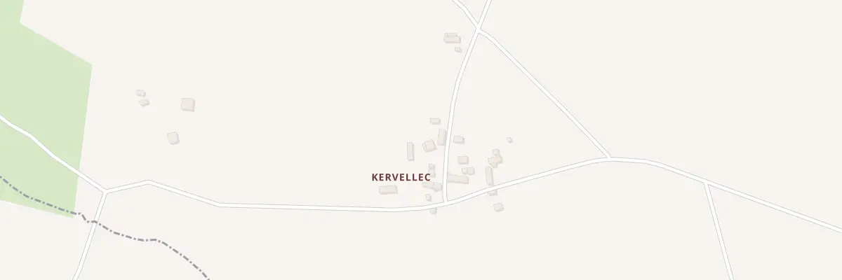 Plan du 15 Kervellec à Kerfourn