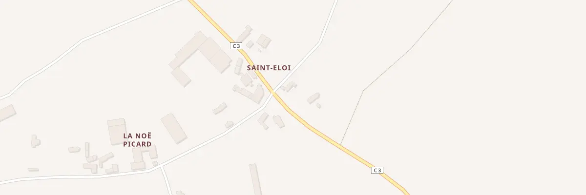 Plan du 5547 Saint Eloy à Plaine-Haute