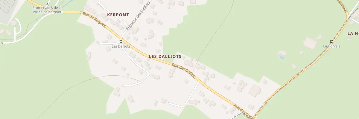 Plan du 17 Les Dalliots à Tréveneuc