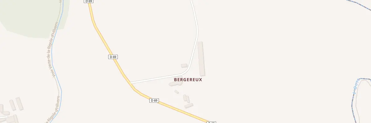 Plan du 5161 Bergereux au Quillio