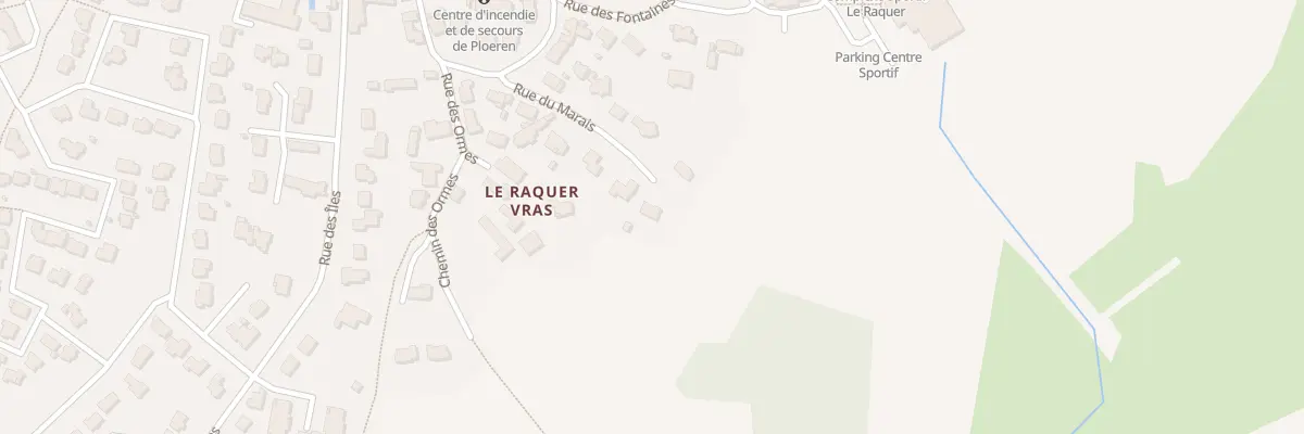 Plan du 5793 Rue du Raquer Vras à Ploeren